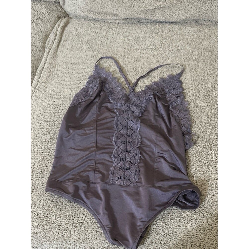 ASTR purple lace bodysuit